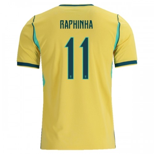 Dresovi Brazil Raphinha 11 Domaći Svjetsko Prvenstvo 2026 - Kratki Rukavima Dresovi Brazil Raphinha 11 Domaći Svjetsko Prvenstvo 2026 - Kratki Rukavima