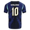 Dresovi Brazil Ronaldinho 10 Gostujući Svjetsko Prvenstvo 2026 - Kratki Rukavima