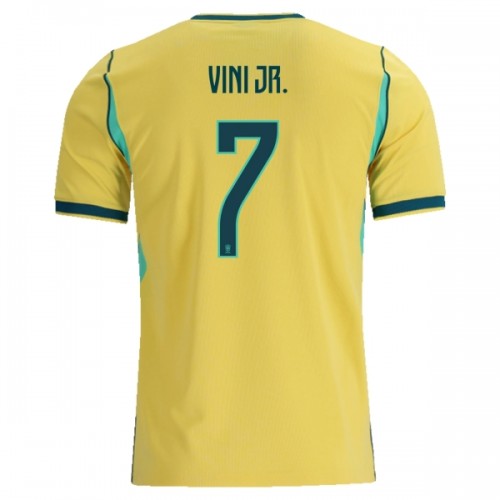 Dresovi Brazil Vini JR. 7 Domaći Svjetsko Prvenstvo 2026 - Kratki Rukavima Dresovi Brazil Vini JR. 7 Domaći Svjetsko Prvenstvo 2026 - Kratki Rukavima