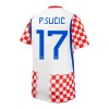 Dresovi Hrvatska P. Sucic 17 Domaći Svjetsko Prvenstvo 2026 - Kratki Rukavima