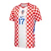 Dresovi Hrvatska P. Sucic 17 Domaći Svjetsko Prvenstvo 2026 - Kratki Rukavima