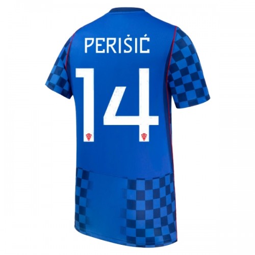 Dresovi Hrvatska Perišić 14 Gostujući Svjetsko Prvenstvo 2026 - Kratki Rukavima Dresovi Hrvatska Perišić 14 Gostujući Svjetsko Prvenstvo 2026 - Kratki Rukavima