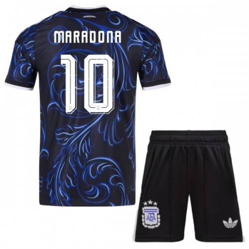 Dječji Dresovi Argentina Maradona 10 Gostujući Svjetsko Prvenstvo 2026 - Kratki Rukavima Dječji Dresovi Argentina Maradona 10 Gostujući Svjetsko Prvenstvo 2026 - Kratki Rukavima