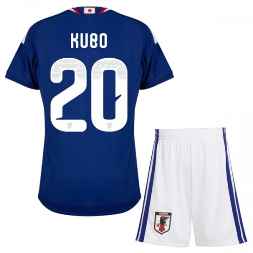 Dječji Dresovi Japan Kubo 20 Domaći Svjetsko Prvenstvo 2026 - Kratki Rukavima Dječji Dresovi Japan Kubo 20 Domaći Svjetsko Prvenstvo 2026 - Kratki Rukavima
