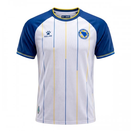 Dresovi Bosnia and Herzegovina Gostujući Svjetsko Prvenstvo 2026 - Kratki Rukavima Dresovi Bosnia and Herzegovina Gostujući Svjetsko Prvenstvo 2026 - Kratki Rukavima