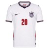 Dresovi Engleska Palmer 20 Domaći Svjetsko Prvenstvo 2026 - Kratki Rukavima