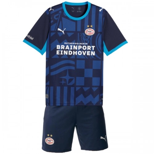 Dječji Dresovi PSV Eindhoven Treći 2026-27 - Kratki Rukavima Dječji Dresovi PSV Eindhoven Treći 2026-27 - Kratki Rukavima