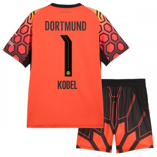 Dječji Dresovi Borussia Dortmund Kobel 1 Golmanski Domaći 2026-27 - Kratki Rukavima Naranča Dječji Dresovi Borussia Dortmund Kobel 1 Golmanski Domaći 2026-27 - Kratki Rukavima Naranča
