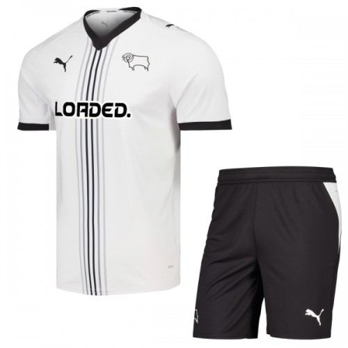 Dječji Dresovi Derby County Domaći 2026-27 - Kratki Rukavima Dječji Dresovi Derby County Domaći 2026-27 - Kratki Rukavima