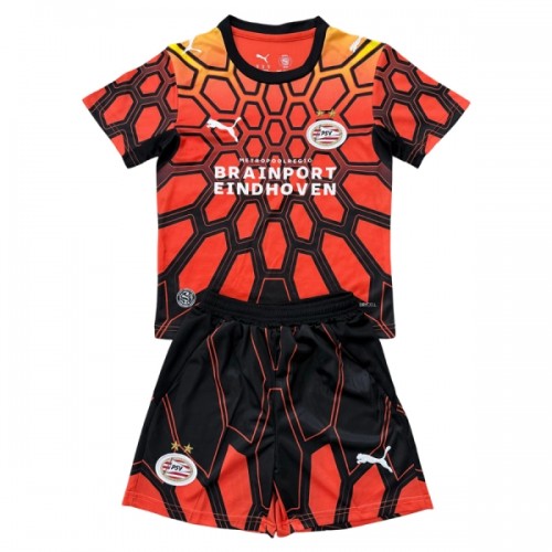 Dječji Dresovi PSV Eindhoven Golmanski 2026-27 - Kratki Rukavima Naranča Dječji Dresovi PSV Eindhoven Golmanski 2026-27 - Kratki Rukavima Naranča