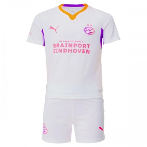 Dječji Dresovi PSV Eindhoven Gostujući 2026-27 - Kratki Rukavima Dječji Dresovi PSV Eindhoven Gostujući 2026-27 - Kratki Rukavima