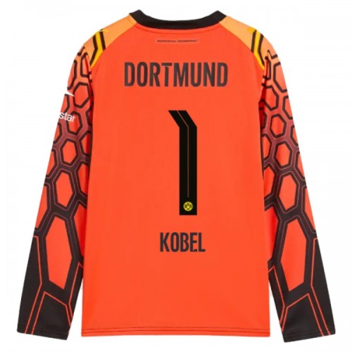 Dresovi Borussia Dortmund Kobel 1 Golmanski Domaći 2026-27 - Dugim Rukavima Naranča Dresovi Borussia Dortmund Kobel 1 Golmanski Domaći 2026-27 - Dugim Rukavima Naranča