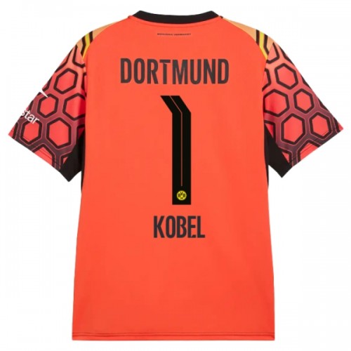 Dresovi Borussia Dortmund Kobel 1 Golmanski Domaći 2026-27 - Kratki Rukavima Naranča Dresovi Borussia Dortmund Kobel 1 Golmanski Domaći 2026-27 - Kratki Rukavima Naranča