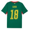 Dresovi Senegal Sarr 18 Gostujući Svjetsko Prvenstvo 2026 - Kratki Rukavima Dresovi Senegal Sarr 18 Gostujući Svjetsko Prvenstvo 2026 - Kratki Rukavima