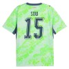 Dresovi Švicarska Djibril Sow 15 Gostujući Svjetsko Prvenstvo 2026 - Kratki Rukavima Dresovi Švicarska Djibril Sow 15 Gostujući Svjetsko Prvenstvo 2026 - Kratki Rukavima