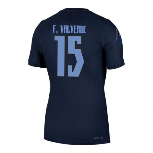 Dresovi Urugvaj Federico Valverde 15 Gostujući Svjetsko Prvenstvo 2026 - Kratki Rukavima Dresovi Urugvaj Federico Valverde 15 Gostujući Svjetsko Prvenstvo 2026 - Kratki Rukavima