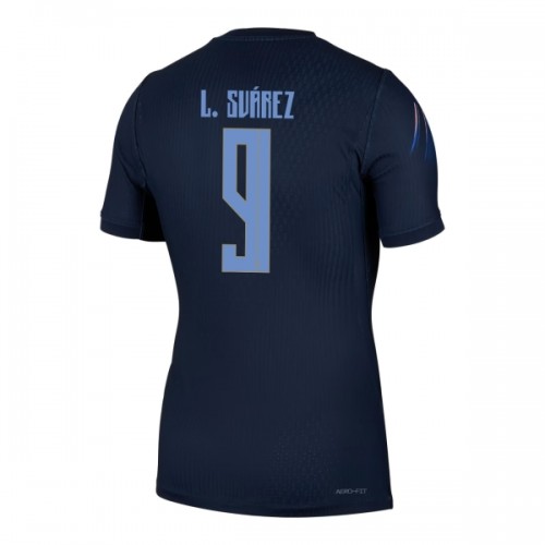 Dresovi Urugvaj Luis Suarez 9 Gostujući Svjetsko Prvenstvo 2026 - Kratki Rukavima Dresovi Urugvaj Luis Suarez 9 Gostujući Svjetsko Prvenstvo 2026 - Kratki Rukavima