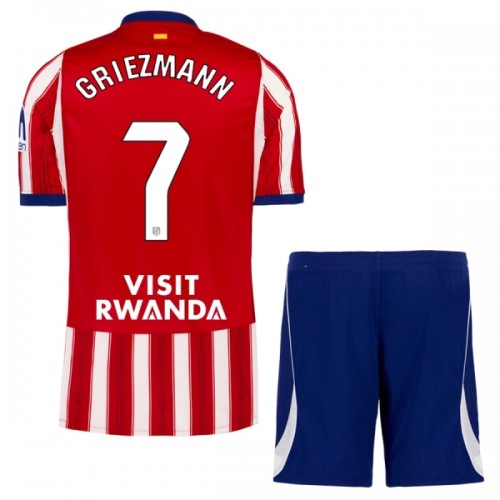 Dječji Dresovi Atlético Madrid Griezmann 7 Domaći 2026-27 - Kratki Rukavima Dječji Dresovi Atlético Madrid Griezmann 7 Domaći 2026-27 - Kratki Rukavima