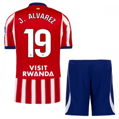 Dječji Dresovi Atlético Madrid J. Alvarez 19 Domaći 2026-27 - Kratki Rukavima Dječji Dresovi Atlético Madrid J. Alvarez 19 Domaći 2026-27 - Kratki Rukavima