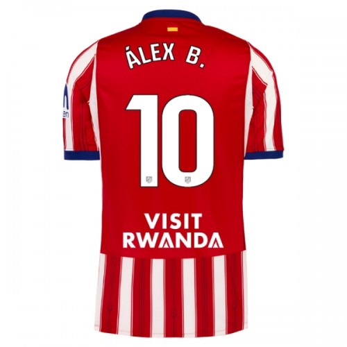 Dresovi Atlético Madrid Alex B. 10 Domaći 2026-27 - Kratki Rukavima Dresovi Atlético Madrid Alex B. 10 Domaći 2026-27 - Kratki Rukavima