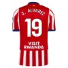 Dresovi Atlético Madrid J. Alvarez 19 Domaći 2026-27 - Kratki Rukavima Dresovi Atlético Madrid J. Alvarez 19 Domaći 2026-27 - Kratki Rukavima