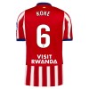 Dresovi Atlético Madrid Koke 6 Domaći 2026-27 - Kratki Rukavima