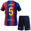 Dječji Dresovi FC Barcelona Cubarsi 5 Domaći 2026-27 - Kratki Rukavima Dječji Dresovi FC Barcelona Cubarsi 5 Domaći 2026-27 - Kratki Rukavima