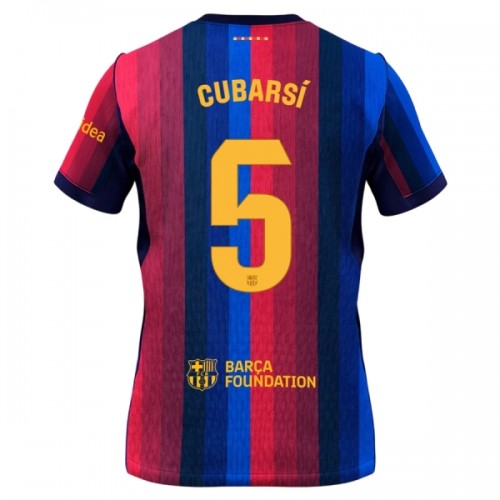 Dresovi FC Barcelona Cubarsi 5 Domaći 2026-27 - Kratki Rukavima Dresovi FC Barcelona Cubarsi 5 Domaći 2026-27 - Kratki Rukavima
