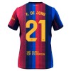 Dresovi FC Barcelona F. De Jong 21 Domaći 2026-27 - Kratki Rukavima Dresovi FC Barcelona F. De Jong 21 Domaći 2026-27 - Kratki Rukavima