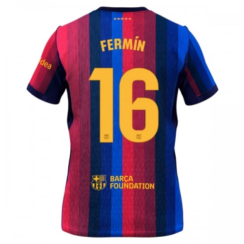 Dresovi FC Barcelona Fermin 16 Domaći 2026-27 - Kratki Rukavima Dresovi FC Barcelona Fermin 16 Domaći 2026-27 - Kratki Rukavima