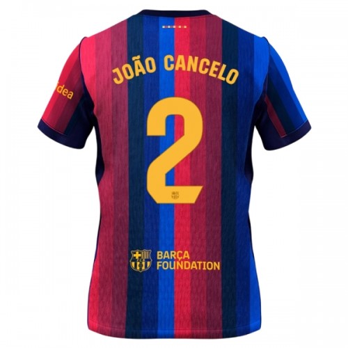 Dresovi FC Barcelona Joao Cancelo 2 Domaći 2026-27 - Kratki Rukavima Dresovi FC Barcelona Joao Cancelo 2 Domaći 2026-27 - Kratki Rukavima