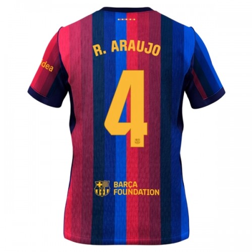 Dresovi FC Barcelona R. Araujo 4 Domaći 2026-27 - Kratki Rukavima Dresovi FC Barcelona R. Araujo 4 Domaći 2026-27 - Kratki Rukavima