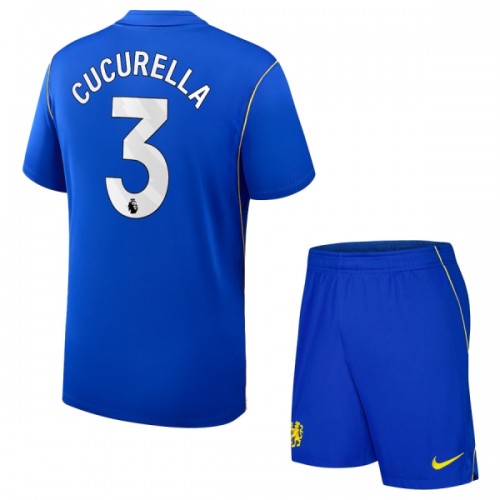 Dječji Dresovi Chelsea Cucurella 3 Domaći 2026-27 - Kratki Rukavima Dječji Dresovi Chelsea Cucurella 3 Domaći 2026-27 - Kratki Rukavima