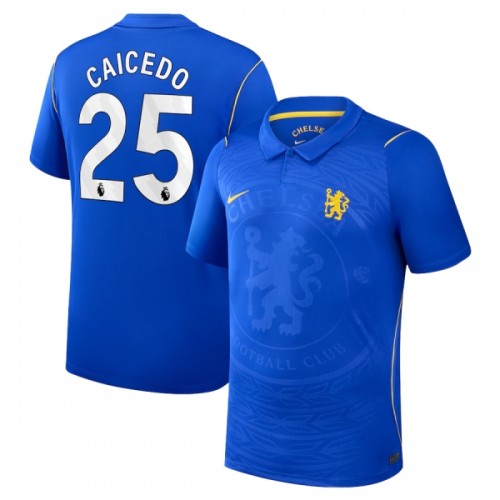 Dresovi Chelsea Caicedo 25 Domaći 2026-27 - Kratki Rukavima Dresovi Chelsea Caicedo 25 Domaći 2026-27 - Kratki Rukavima