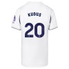 Dječji Dresovi Tottenham Hotspur Kudus 20 Domaći 2026-27 - Kratki Rukavima
