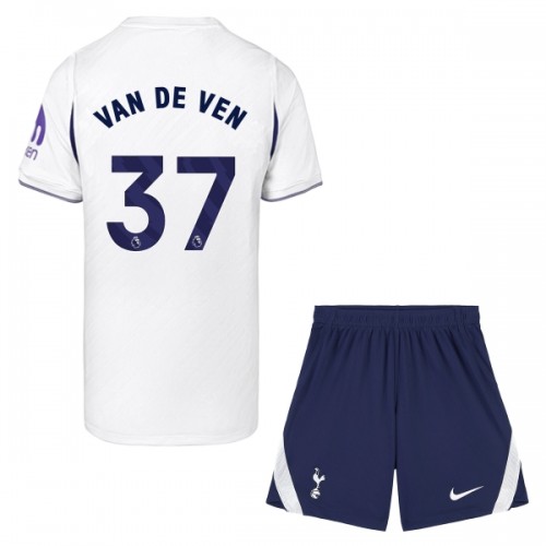 Dječji Dresovi Tottenham Hotspur Van De Ven 37 Domaći 2026-27 - Kratki Rukavima Dječji Dresovi Tottenham Hotspur Van De Ven 37 Domaći 2026-27 - Kratki Rukavima