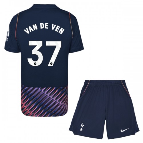 Dječji Dresovi Tottenham Hotspur Van De Ven 37 Gostujući 2026-27 - Kratki Rukavima Dječji Dresovi Tottenham Hotspur Van De Ven 37 Gostujući 2026-27 - Kratki Rukavima