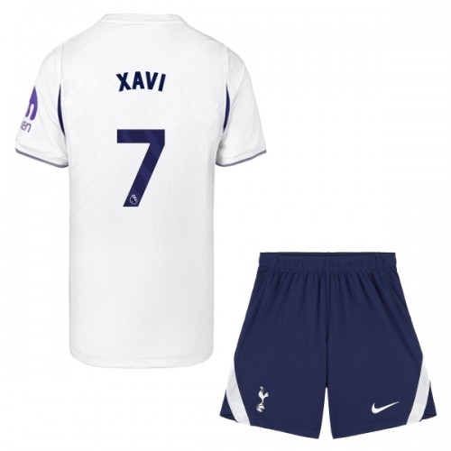 Dječji Dresovi Tottenham Hotspur Xavi 7 Domaći 2026-27 - Kratki Rukavima Dječji Dresovi Tottenham Hotspur Xavi 7 Domaći 2026-27 - Kratki Rukavima