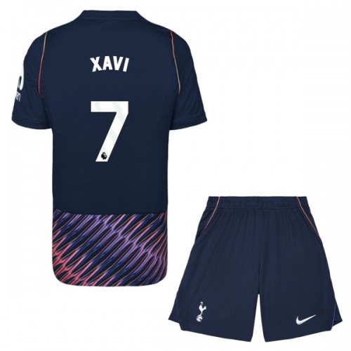 Dječji Dresovi Tottenham Hotspur Xavi 7 Gostujući 2026-27 - Kratki Rukavima Dječji Dresovi Tottenham Hotspur Xavi 7 Gostujući 2026-27 - Kratki Rukavima