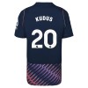 Dresovi Tottenham Hotspur Kudus 20 Gostujući 2026-27 - Kratki Rukavima Dresovi Tottenham Hotspur Kudus 20 Gostujući 2026-27 - Kratki Rukavima