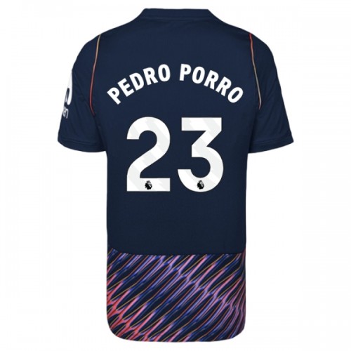 Dresovi Tottenham Hotspur Pedro Porro 23 Gostujući 2026-27 - Kratki Rukavima Dresovi Tottenham Hotspur Pedro Porro 23 Gostujući 2026-27 - Kratki Rukavima