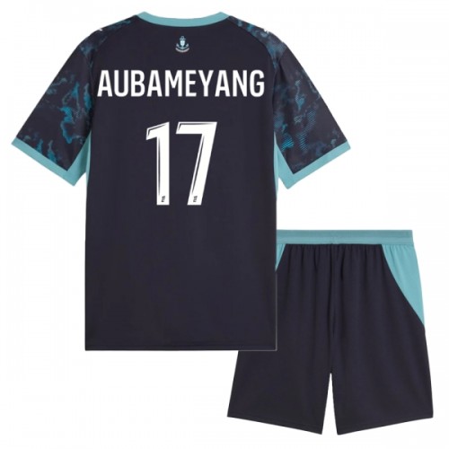 Dječji Dresovi Olympique de Marseille Aubameyang 17 Gostujući 2026-27 - Kratki Rukavima Dječji Dresovi Olympique de Marseille Aubameyang 17 Gostujući 2026-27 - Kratki Rukavima