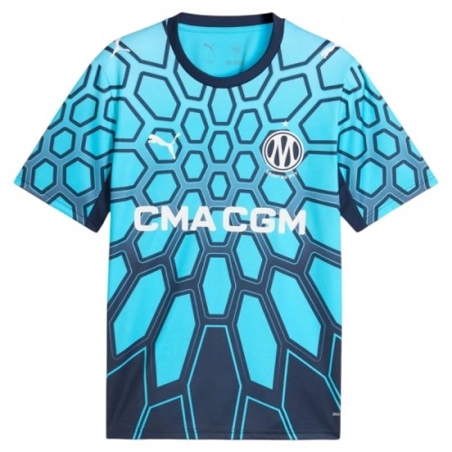 Dresovi Olympique de Marseille Gostujući 2026-27 - Kratki Rukavima Plava Dresovi Olympique de Marseille Gostujući 2026-27 - Kratki Rukavima Plava