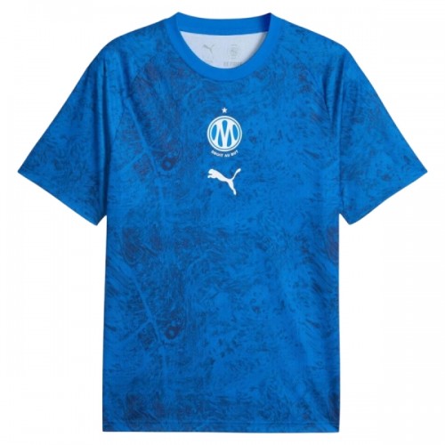 Dresovi Olympique de Marseille Pre-Match 2026-27 - Kratki Rukavima Plava Dresovi Olympique de Marseille Pre-Match 2026-27 - Kratki Rukavima Plava