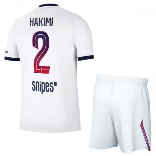 Dječji Dresovi Paris Saint-Germain Hakimi 2 Gostujući 2026-27 - Kratki Rukavima Dječji Dresovi Paris Saint-Germain Hakimi 2 Gostujući 2026-27 - Kratki Rukavima