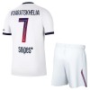 Dječji Dresovi Paris Saint-Germain Kvaratskhelia 7 Gostujući 2026-27 - Kratki Rukavima Dječji Dresovi Paris Saint-Germain Kvaratskhelia 7 Gostujući 2026-27 - Kratki Rukavima