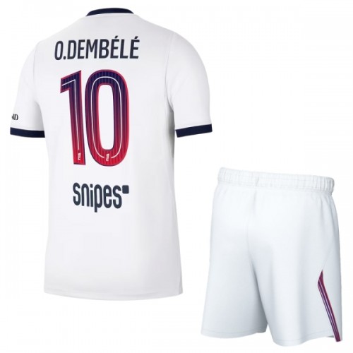 Dječji Dresovi Paris Saint-Germain O. Dembele 10 Gostujući 2026-27 - Kratki Rukavima Dječji Dresovi Paris Saint-Germain O. Dembele 10 Gostujući 2026-27 - Kratki Rukavima