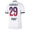 Dresovi Paris Saint-Germain Bradley Barcola 29 Gostujući 2026-27 - Kratki Rukavima