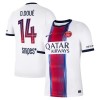 Dresovi Paris Saint-Germain Desire Doue 14 Gostujući 2026-27 - Kratki Rukavima Dresovi Paris Saint-Germain Desire Doue 14 Gostujući 2026-27 - Kratki Rukavima