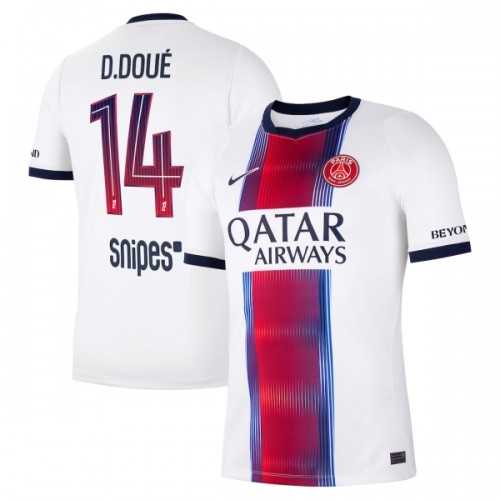 Dresovi Paris Saint-Germain Desire Doue 14 Gostujući 2026-27 - Kratki Rukavima Dresovi Paris Saint-Germain Desire Doue 14 Gostujući 2026-27 - Kratki Rukavima